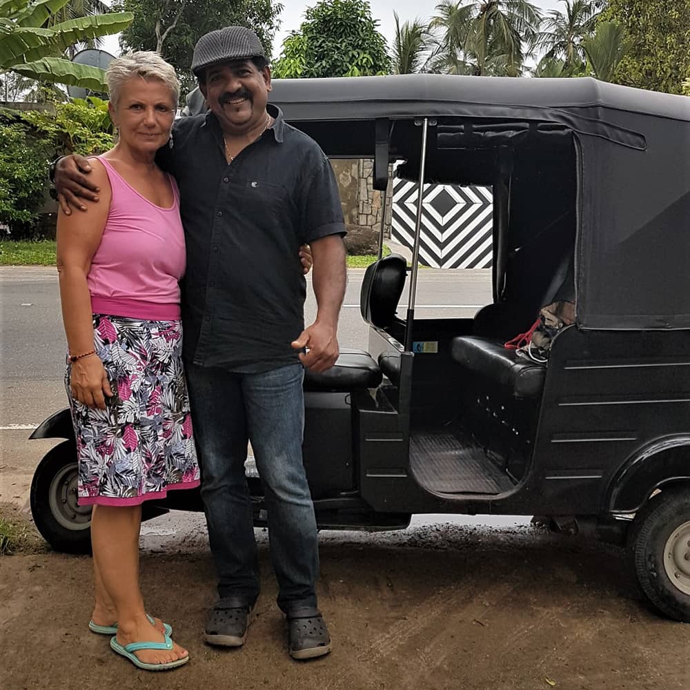 Tuk Tuk Fahrer Sri Lanka